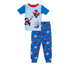 Marvel Spidey and His Amazing Friends Character Toddler Snug-Fit Pajama Set, 2 P