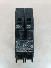 Siemens Tandem Circuit Breaker 20 Amp QT Q2020NC QT2020