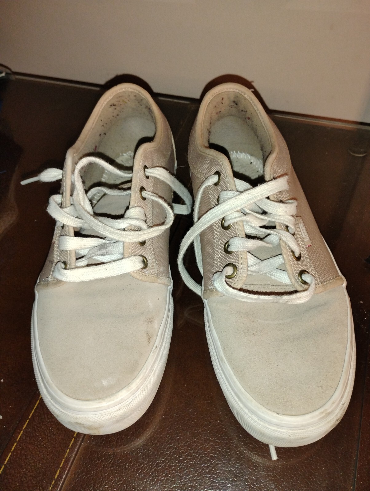 Vans Pro Skate Shoes Mens Size 7 Light Tan