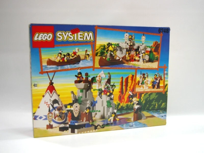 Lego Western 6748 Boulder Cliff Canyon Original Seald New MISB