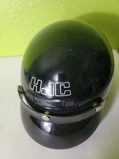 Motorcycle Half Helmet - CL-2 HJC DOT Black Size Small