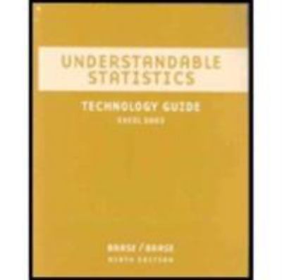 Understandable Statistics : Concepts and Methods by Charles Henry Brase ...