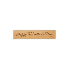 Happy Valentine's Day Mounted Rubber Stamp CM 5