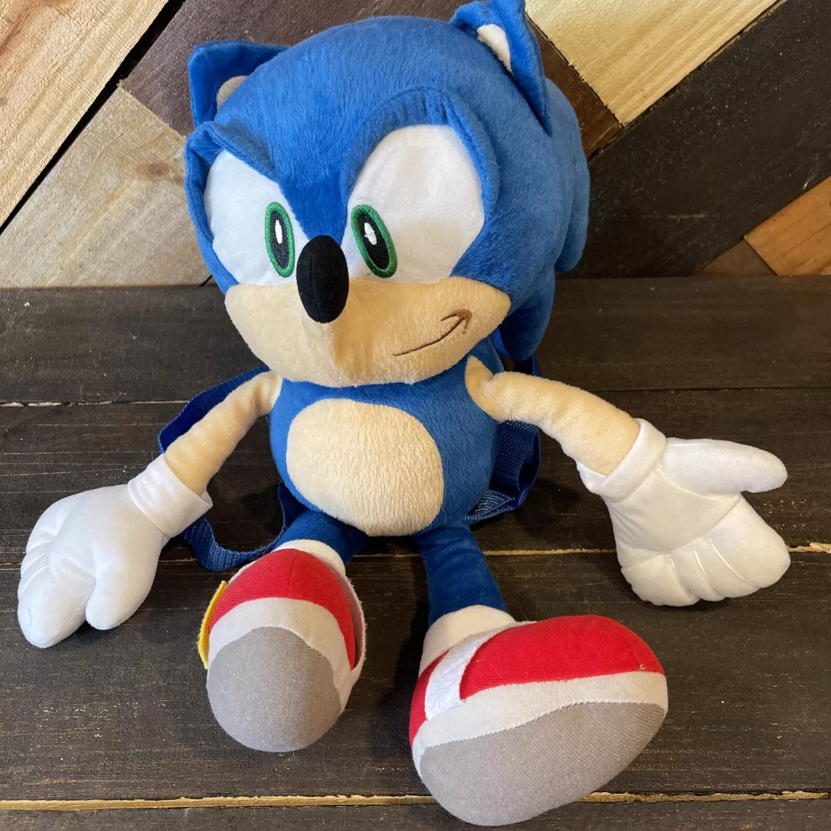 Sonic The Hedgehog Plush Back Pack 18 Inches | eBay