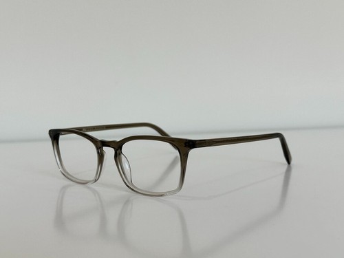 Warby Parker Chase M 332 Square Gray Clear Eyeglasses Optical Frame 51-18-145