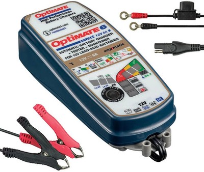 Tecmate Batterieladegerät Optimate 6 Select Optimate 6 Ladegerät