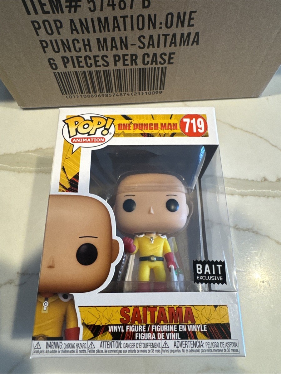 Funko Pop! One Punch Man Saitama #719 2021 NYCC Bait Exclusive w