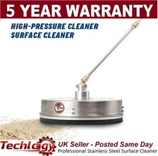 15" High Pressure Washer Surface Cleaner 4000 PSI Stainless Steel Power Washer