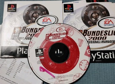 Bundesliga 2000 der fussball manager - Sony Playstation PS1 CD - Keine Hülle