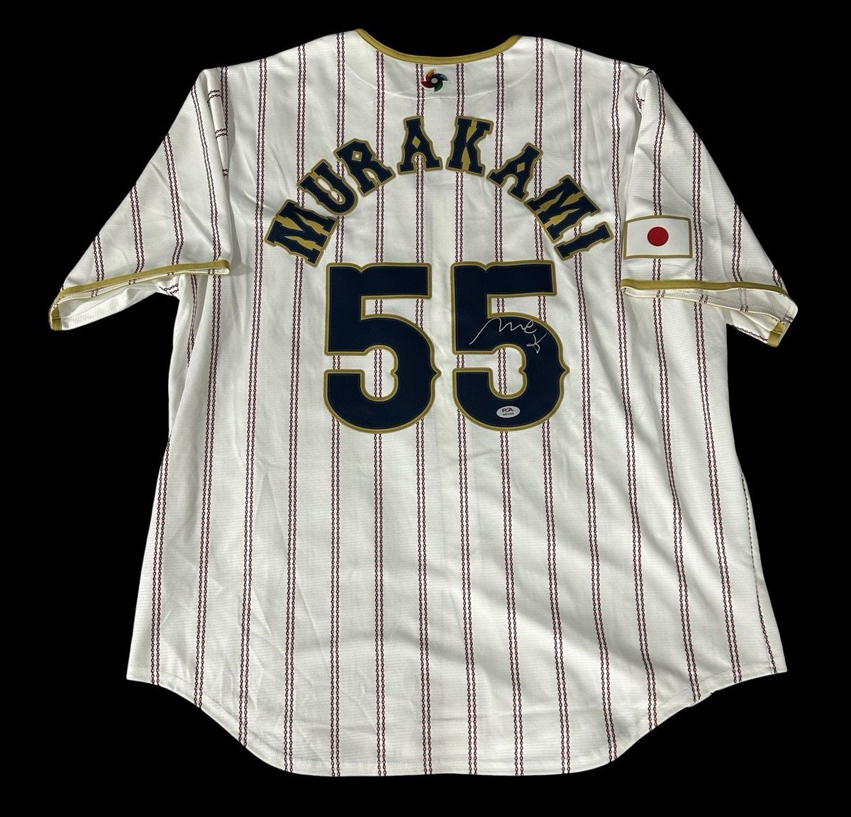 Munetaka Murakami Signed 2026 World Baseball Classic Japan Jersey