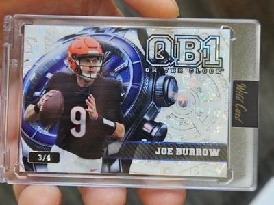 2026 Wild Card QB1 On The Clock Joe Burrow 3 Of 4