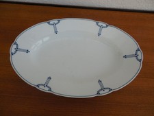 Jugendstil Platte Marktredwitz Jäger & Co um 1900 34,5 cm (B)