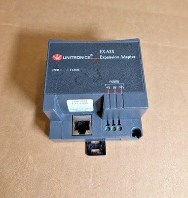 Unitronics EX-A2X I/O Expansion Module Adapter, 8 Module, 12/24vdc, Isolated