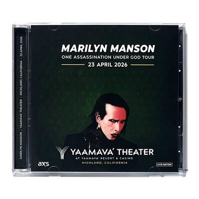 Marilyn Manson - Live at Yaamavà Theater 2026 - Soundboard Recording