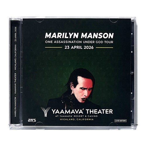 Marilyn Manson - Live at Yaamavà Theater 2026 - Soundboard Recording prezzo ebay