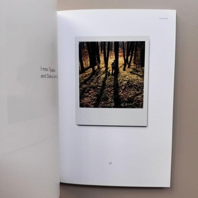 Instant Light Tarkovsky Polaroids photo book 2004 Rare used from