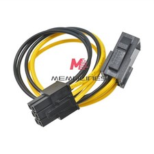 Mini PCI-E 6-Pin Male to PCI-E Express Female Power Extension Cable Adapter Cord