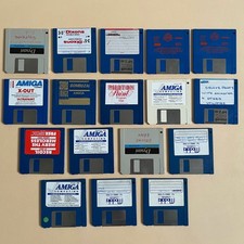 Vintage Amiga 500 - Computer Game and Program Disks - Job Lot - Untested