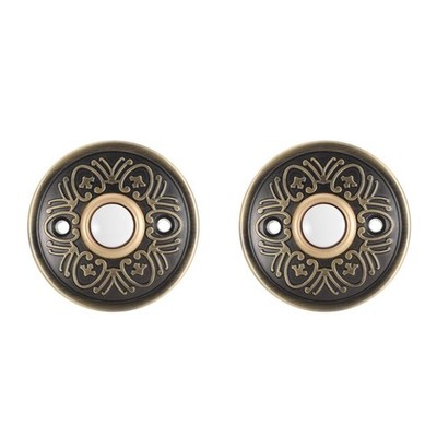Set of 2 Ersatz-türklingelknopf Verkabelter Replacement Doorbell Push Button