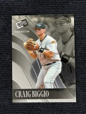 2024 Leaf Press Pass Premium - Retro - Craig Biggio - #RB-18 - #/99