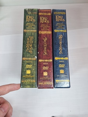The Lord of the Rings Trilogy Special Extended Edition 12-DVD set - EXCELLENT - Picture 2 of 22