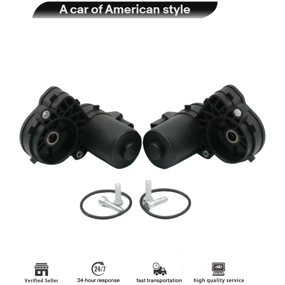 2Pcs Parking Brake Actuators Rear L+R fit Mercedes C300 C43 AMG GLC300 GLC43 AMG Foto 3 de 4