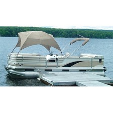 Taylor Made 12003OS 8' L x 102" W x 50" H Sand Polyester Pontoon Gazebo