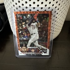 2023 Topps Series 2 Orange Foil #649 David Hensley 192/299 (RC)