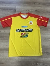 Red And Yellow Monarcas Morelia Home Jersey from the era 2011/12