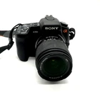 Sony DSLR-A350 3.9x  Optical Zoom 14.2 MP Black Digital Camera With Battery B
