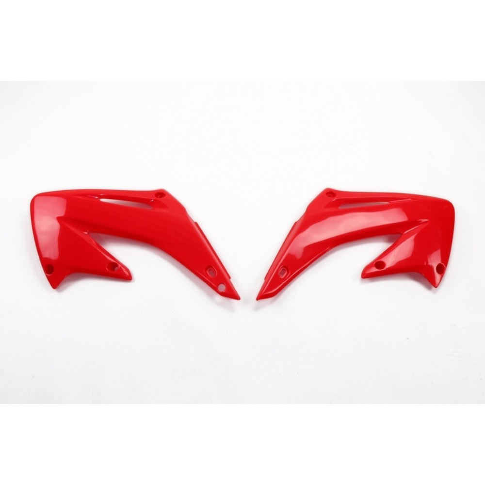 Free Shipping UFO Honda Red Radiator Side Plastics HO03689-070