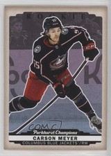 2022-23 Upper Deck Parkhurst Champions Rookies Color Variation Carson Meyer 1q2
