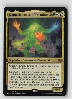 Omnath, Locus of Creation 232 Zendikar Rising ZNR MTG Magic
