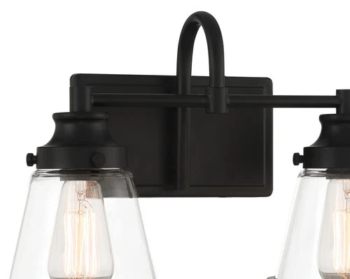 Minka Lavery 2582 Mannsdale 2 Light 16"W Vanity Light - Coal - Picture 4 of 4