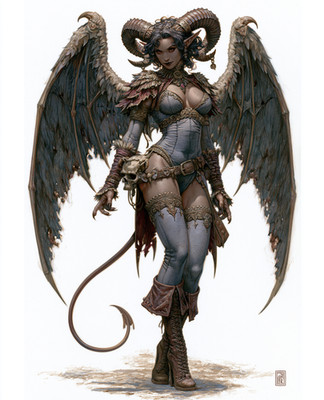 8x10 Character Illustration Art Print - 279063739