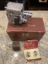 Vintage Revere Eight Model B-63 Magazine Cine Camera, made in the USA