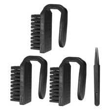ESD Brush, 3Pcs Electronic Cleaning Brush Set U-Shaped, 21x40mm Bristles