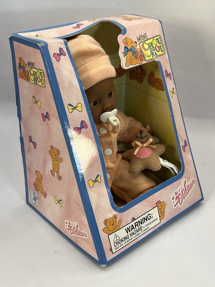 Mini Chou Chou Baby Doll Zapf Creation NIB Vintage #717635 African