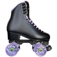 Atom Outdoor Quad Roller Skates - Finesse Black/Lilac 