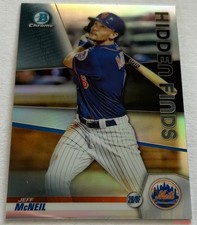 2020 Bowman JEFF McNEIL #HF-JM Hidden Finds Athletics