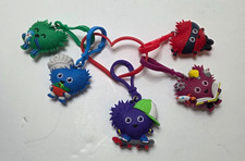 Set of 5 Character Keychains Kids Heart Challenge 2024 Mystery Gift Bracelet AHA