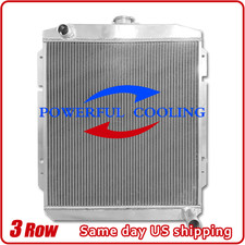 3rows Aluminum Radiator For Buick Special Super Roadmaster Wchevy V8 1950-1952