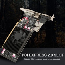1GB DDR2 64bit Desktop Graphics Card 1GB DDR2 64bit 589/800MHz PCI Express 2.0 C