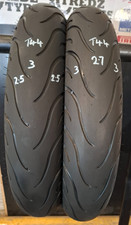 Michelin Pilot Street X2 Front 100/80-17 Motorcycle Tyres Partworn T44