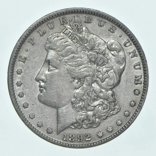 XF 1892 (P) Morgan Silver Dollar (1 coin) *6904