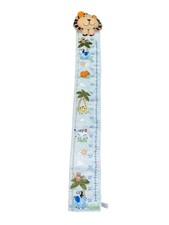 Vintage Walmart Baby Connection Lion Growing Chart Embroidered Animals