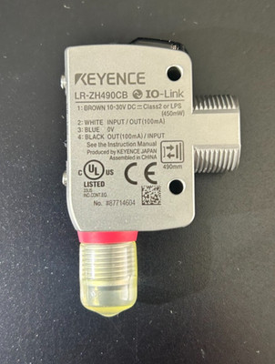 KEYENCE LR-ZH490CB Self-Contained CMOS Laser Sensor - New / Unused