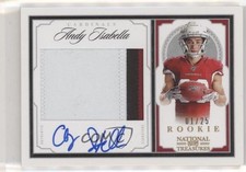2019 Panini National Treasures Holo Gold 1/25 Andy Isabella Patch Auto a8r