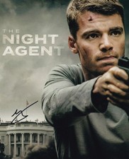 GABRIEL BASSO signed autograph 20x25cm THE NIGHT AGENT in person autograph COA