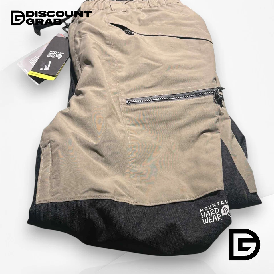 Mountain Hardwear Men’s Reduxion™ Softshell Pants – Size XL – Tan & Black - Image 2 of 4